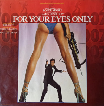 Bill Conti : For Your Eyes Only (Original Motion Picture Soundtrack) (LP, Album)