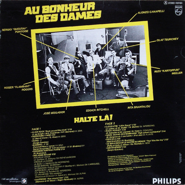 Au Bonheur Des Dames : Halte Là! (LP, Album)