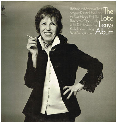 Lotte Lenya : The Lotte Lenya Album (2xLP, Album, Comp, Mono)