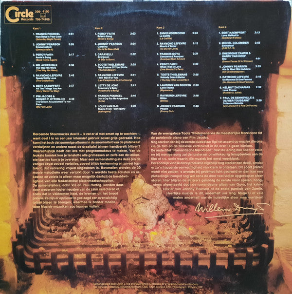 Various : Beroemde Sfeermuziek 2 - 30 Romantische Film- En T.V. Melodieën (2xLP, Comp, Gat)