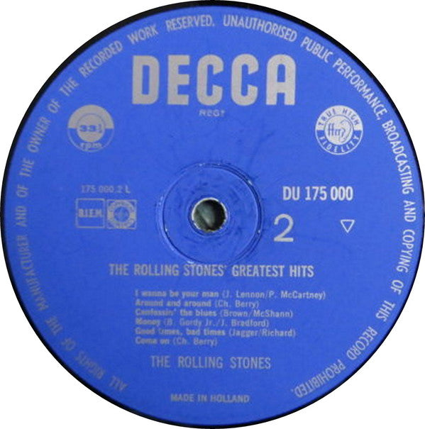 The Rolling Stones : Greatest Hits (LP, Comp, Mono)