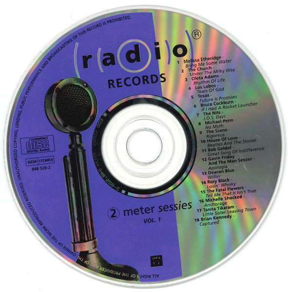 Various : 2 Meter Sessies - Volume 1 (CD, Comp)