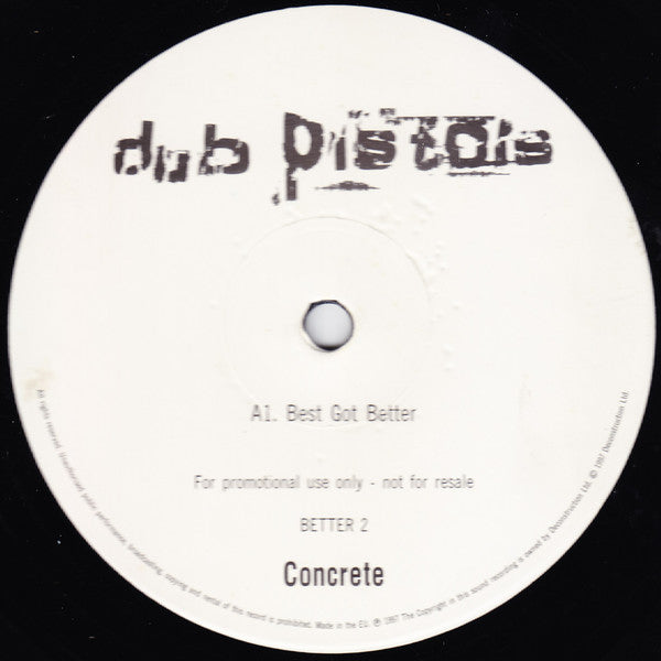 Dub Pistols : Best Got Better (2x12", Promo)