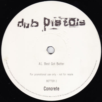 Dub Pistols : Best Got Better (2x12", Promo)
