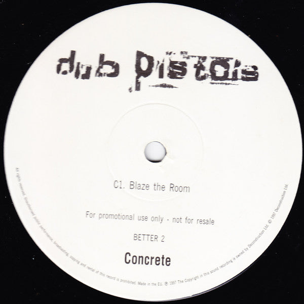 Dub Pistols : Best Got Better (2x12", Promo)