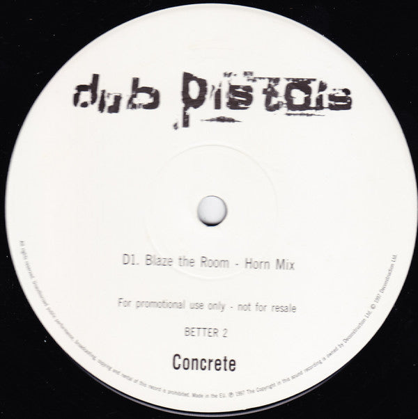 Dub Pistols : Best Got Better (2x12", Promo)