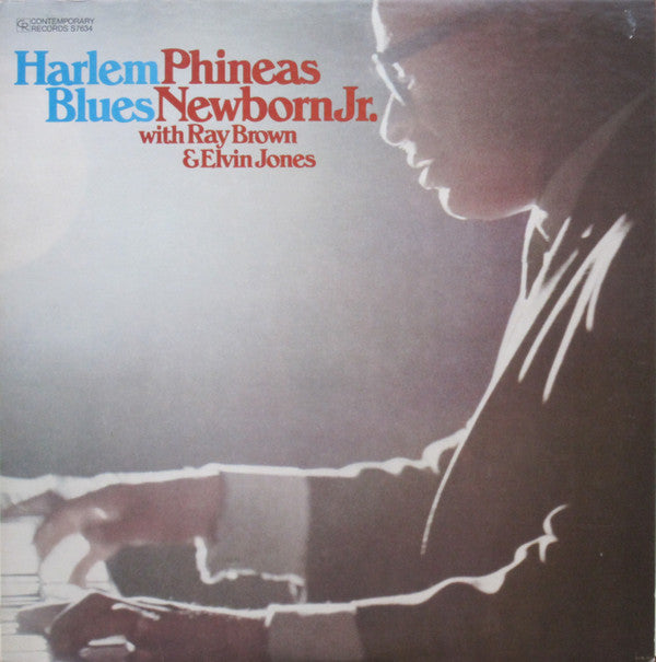 Phineas Newborn Jr. With Ray Brown & Elvin Jones : Harlem Blues (LP, Album, RE)