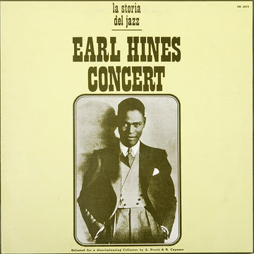 Earl Hines : Earl Hines Concert (LP, Album)