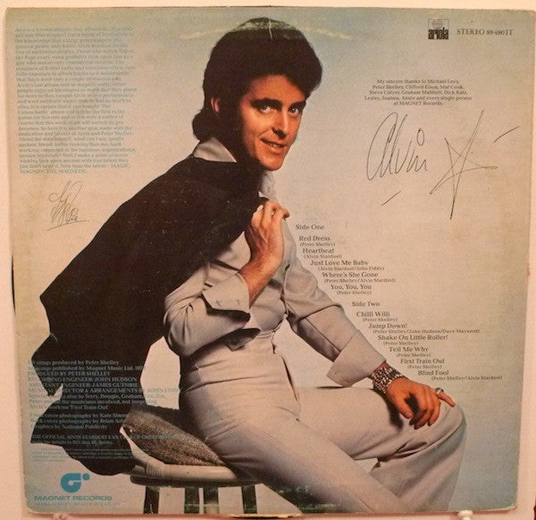 Alvin Stardust : Alvin Stardust (LP, Album)