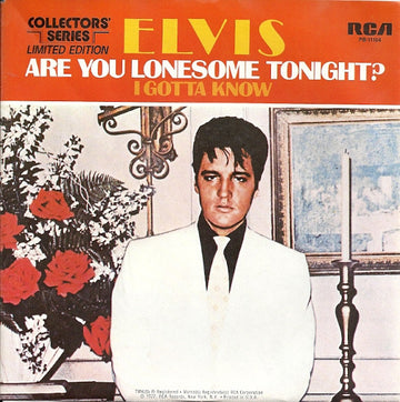 Elvis Presley : Are You Lonesome Tonight? (7", Single, Mono, Ltd, RE, Styrene, Ter)