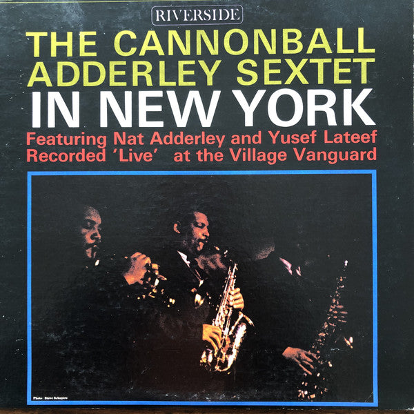 Cannonball Adderley Sextet : In New York (LP, Album, RE)