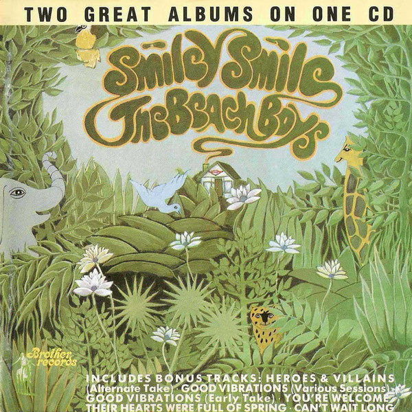 The Beach Boys : Smiley Smile / Wild Honey (CD, Comp, RM)