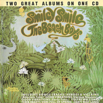 The Beach Boys : Smiley Smile / Wild Honey (CD, Comp, RM)