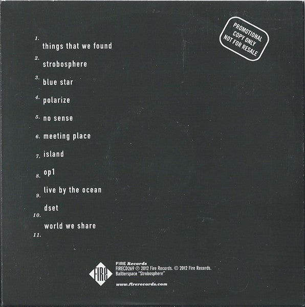 Bailterspace* : Strobosphere (CD, Album, Promo)