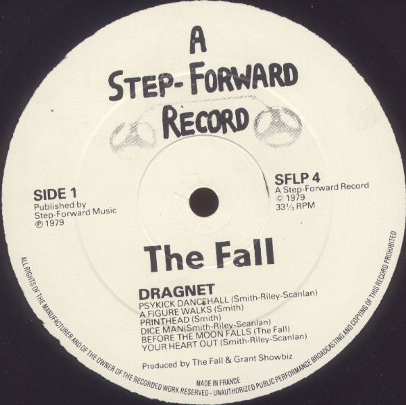 The Fall : Dragnet (LP, Album, RE)