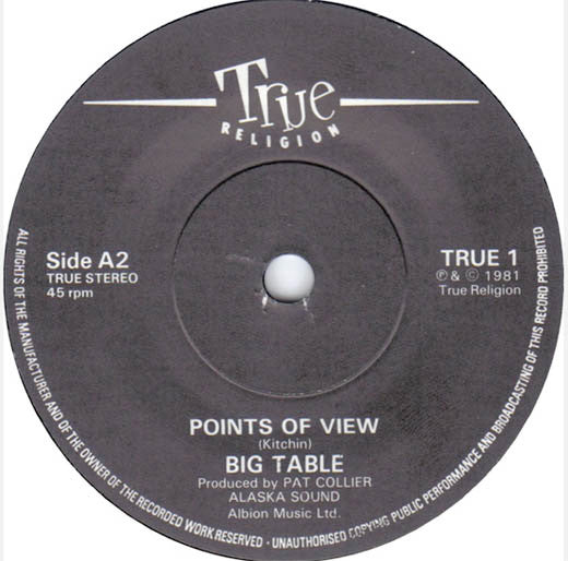 Big Table : Patrick (7")