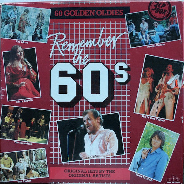 Various : 60 Golden Oldies - Remember The 60s (3xLP, Comp + Box)