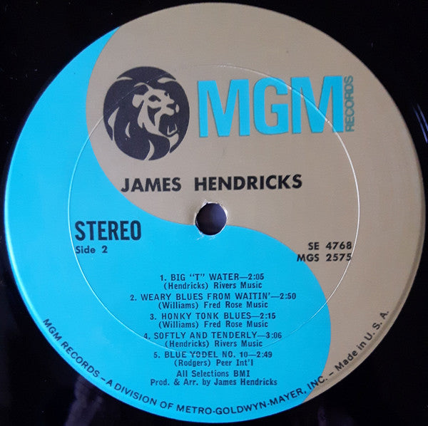 James Hendricks* : James Hendricks (LP)