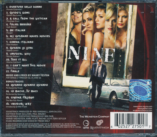 Various : Nine (Original Motion Picture Soundtrack) (CD, Album)