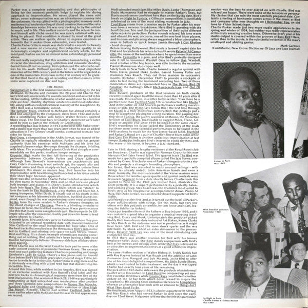 Charlie Parker : Boss Bird! (2xLP, Comp)