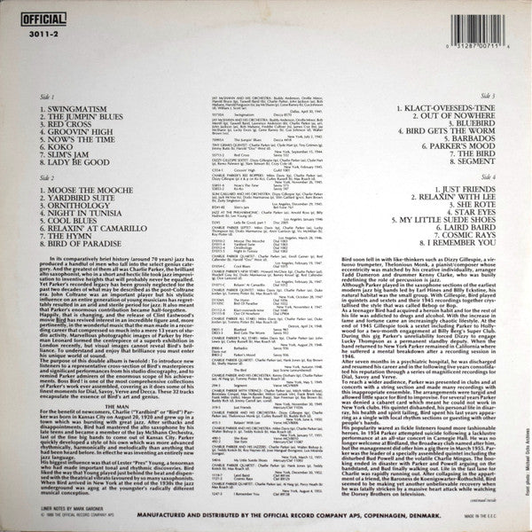 Charlie Parker : Boss Bird! (2xLP, Comp)