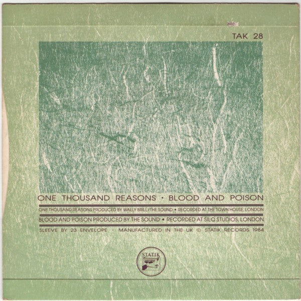 The Sound (2) : One Thousand Reasons (7", Single)