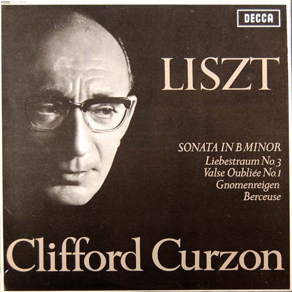 Franz Liszt, Clifford Curzon : A Liszt Recital (LP, Album)