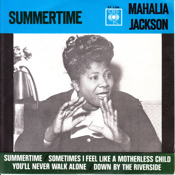 Mahalia Jackson : Summertime (7", EP)