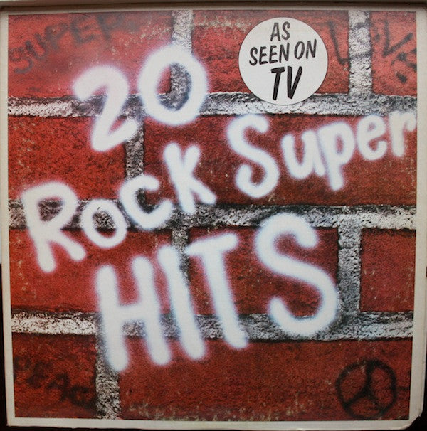 Various : 20 Rock Super Hits (LP, Comp)