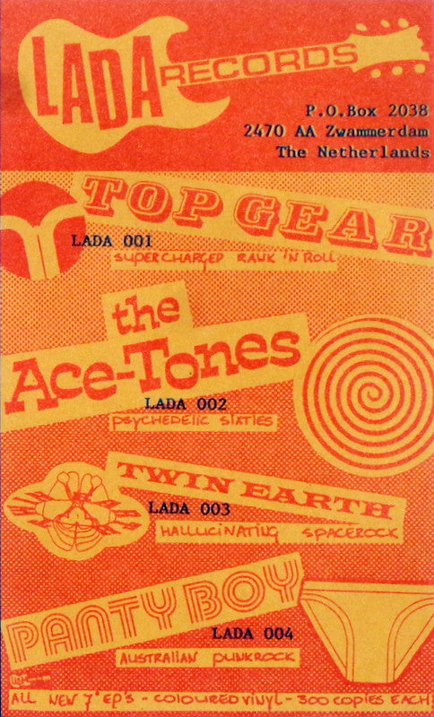 The Ace-Tones : The Trip (7", EP, Mono, Pin)