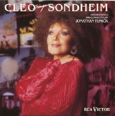 Cleo Laine • Jonathan Tunick : Cleo Sings Sondheim (LP)