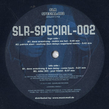 Various : SLR-Special-002 (12", Smplr, Blu)