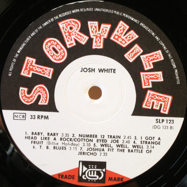 Josh White : Blues Singer And Balladeer (LP, Comp)