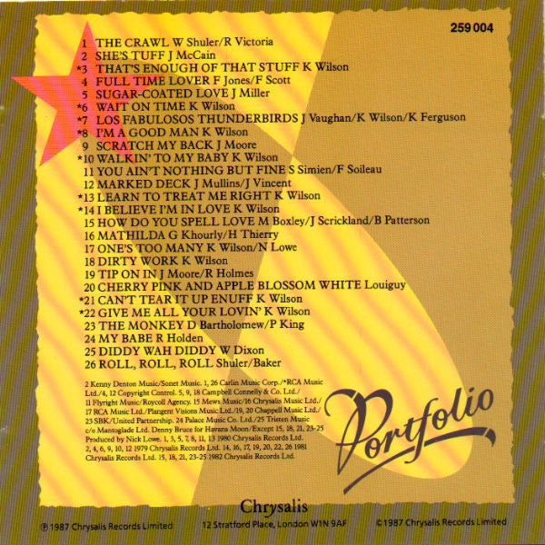 The Fabulous Thunderbirds : Portfolio (CD, Comp)