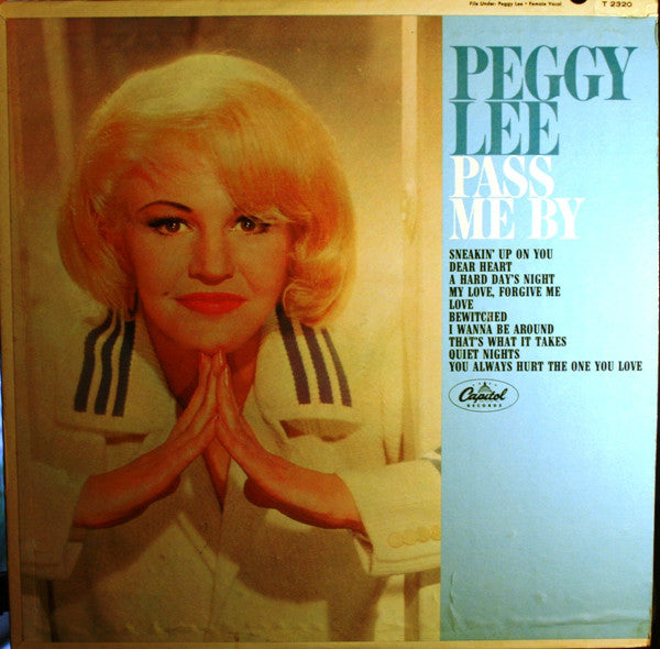 Peggy Lee : Pass Me By (LP, Album, Mono)