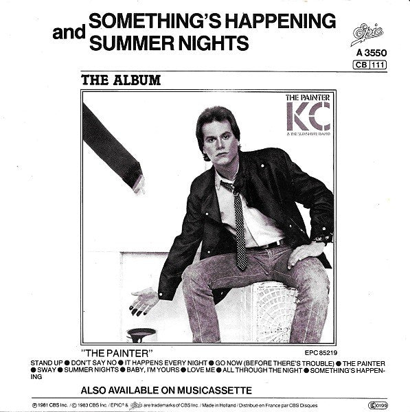 KC & The Sunshine Band : Something's Happening (7", Single)