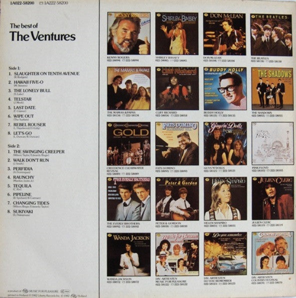The Ventures : The Best Of The Ventures (LP, Comp)