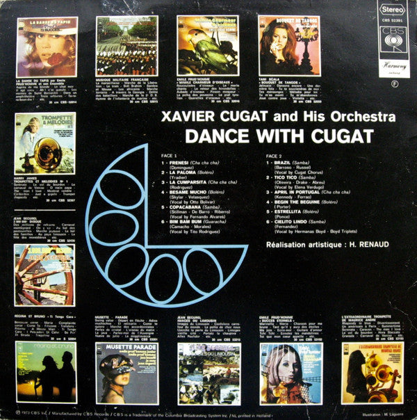 Xavier Cugat And His Orchestra : Les Grands Succes Typiques (Dance With Cugat) (LP, Comp)