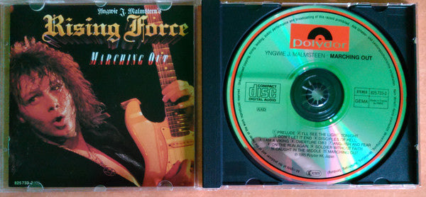 Yngwie J. Malmsteen's Rising Force : Marching Out (CD, Album, RP)