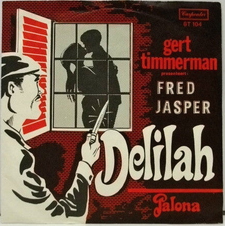 Fred Jasper : Delilah (7", Single, Mono)