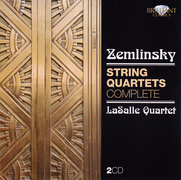 Alexander Von Zemlinsky, Lasalle Quartet : String Quartets (Complete) (2xCD, RE)