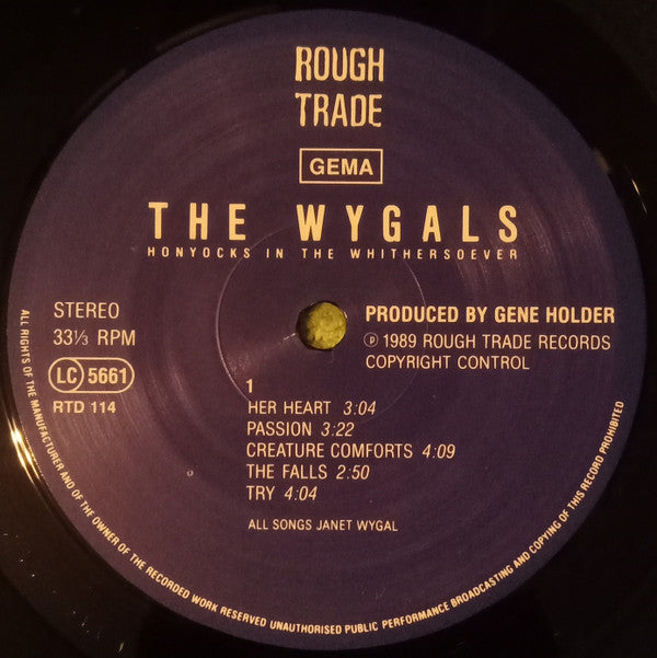 The Wygals : Honyocks In The Whithersoever (LP, Album)