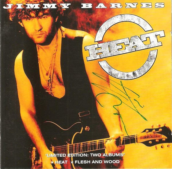 Jimmy Barnes : Heat / Flesh And Wood (CD, Album + CD, Album + Comp, Ltd)