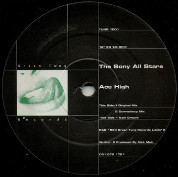 The Sony All Stars : Ace High (12")