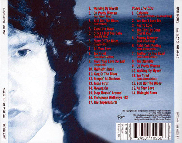 Gary Moore : The Best Of The Blues (2xCD, Comp, RE)