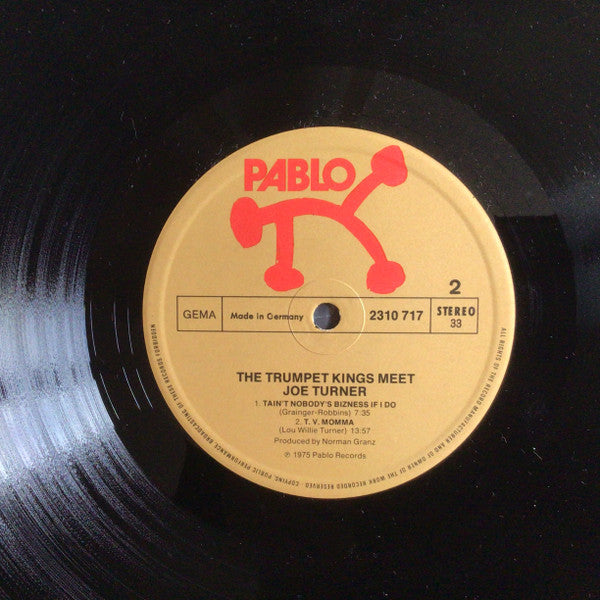 The Trumpet Kings & Big Joe Turner : The Trumpet Kings Meet Joe Turner (LP, Album)