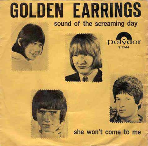 Golden Earrings* : Sound Of The Screaming Day / She Won't Come To Me (7", Single, Mono)