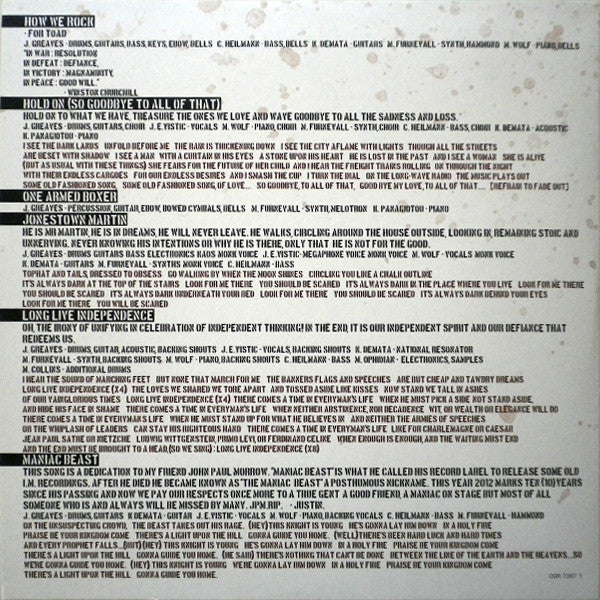 Crippled Black Phoenix : No Sadness Or Farewell (LP, EP)