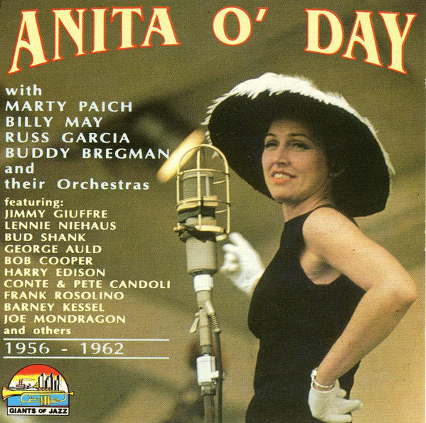 Anita O'Day With Marty Paich, Billy May, Russell Garcia, Buddy Bregman : Anita O'Day 1956 - 1962 (CD, Comp)