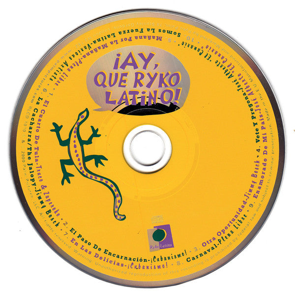 Various : ¡Ay, Que Ryko Latino! (CD, Comp)